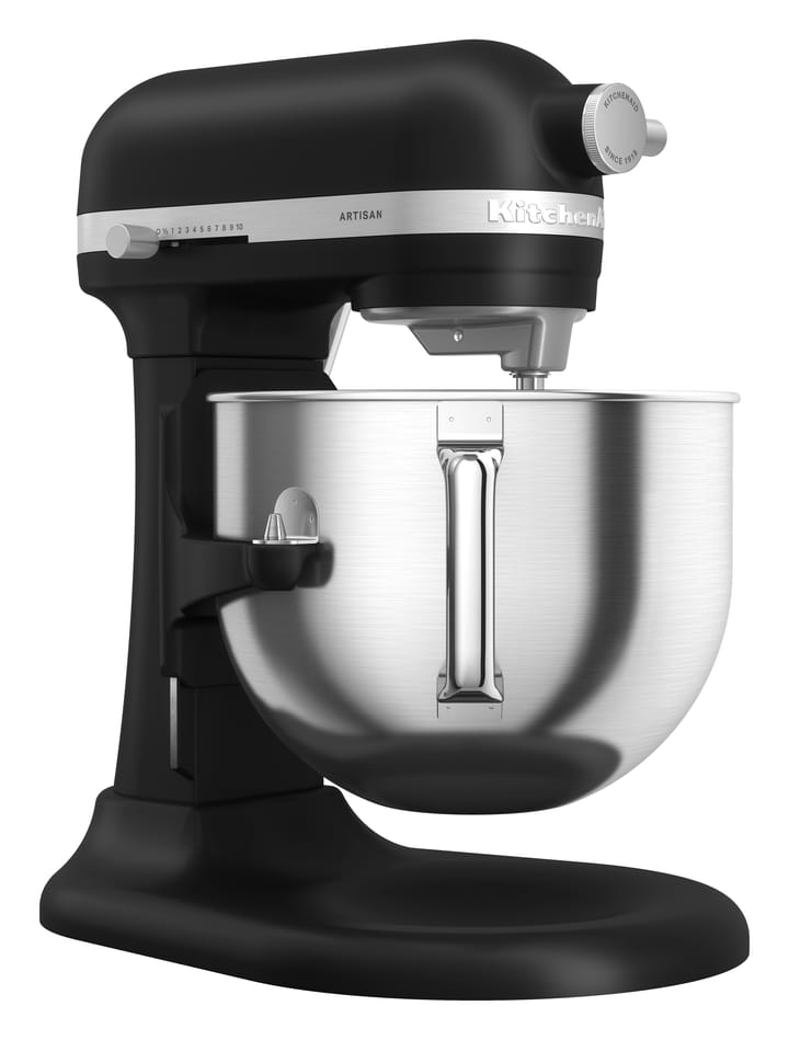 Artisan keittiökone nostovarrella, 6,6 L, Black matte KitchenAid