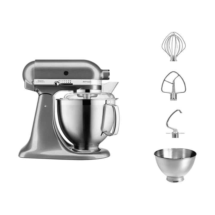 Artisan keittiökone premium 4,8 L, Medallion silver KitchenAid