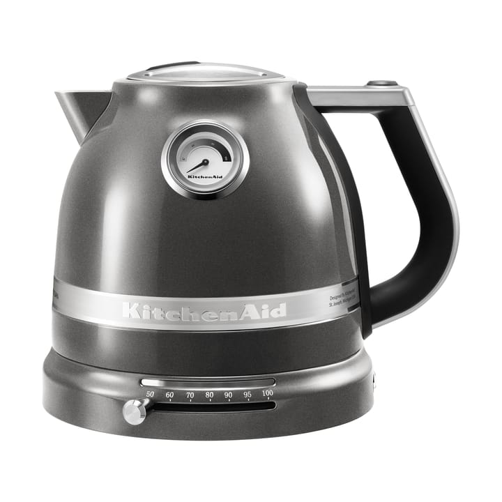 Artisan vedenkeitin säädettävällä lämpötilalla 1,5 L, Medallion silver KitchenAid