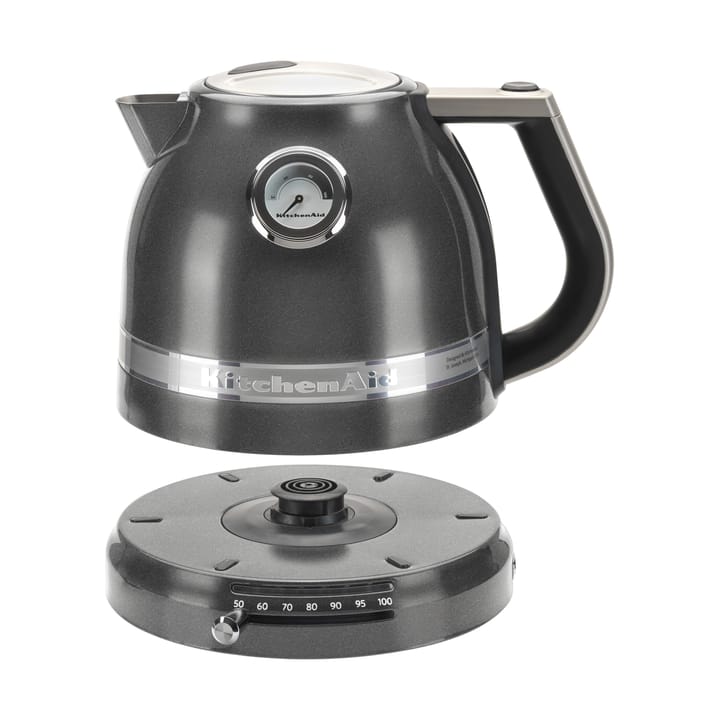 Artisan vedenkeitin säädettävällä lämpötilalla 1,5 L, Medallion silver KitchenAid