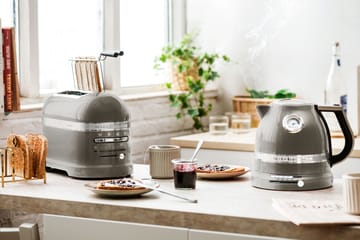 Artisan vedenkeitin säädettävällä lämpötilalla 1,5 L - Medallion silver - KitchenAid