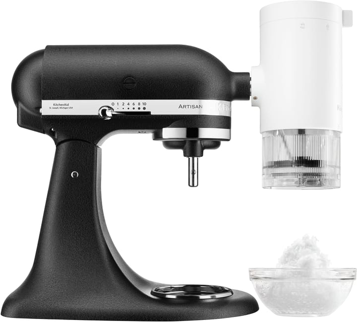 KitchenAid jäämurskain keittiökoneeseen, White KitchenAid