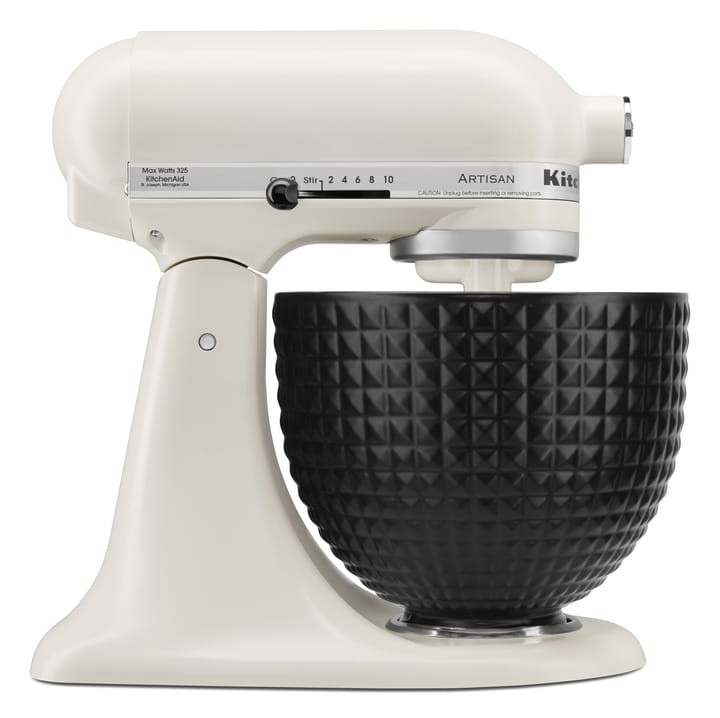 KitchenAid keraaminen kulho ilman kahvaa 4,7 L, Black studded KitchenAid