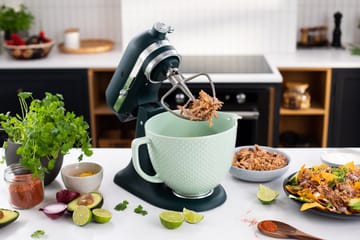 KitchenAid keraaminen kulho kahvalla 4,7 L - Dew drop - KitchenAid