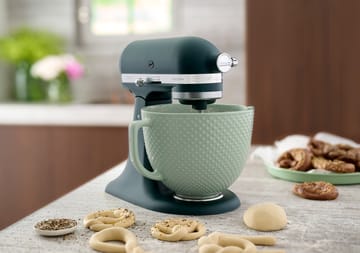 KitchenAid keraaminen kulho kahvalla 4,7 L - Dew drop - KitchenAid