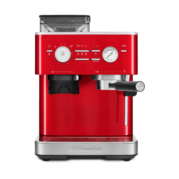 KitchenAid puoliautomaattinen espressokone jauhimella - Candy apple - KitchenAid