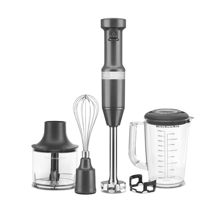 KitchenAid sauvasekoitinsetti, Dark grey KitchenAid