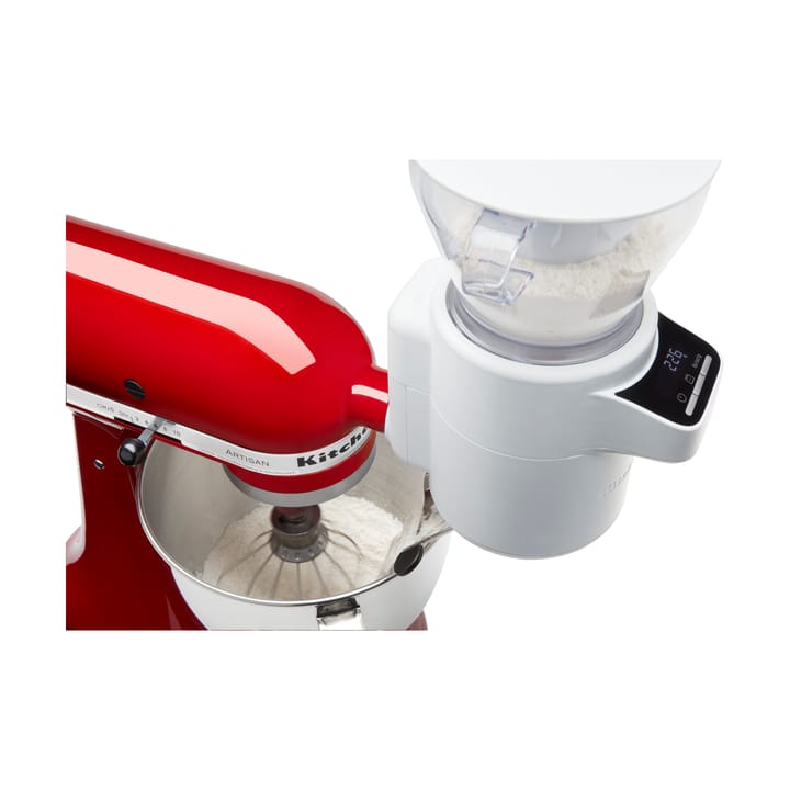 KitchenAid siivilä vaa'alla yleiskoneeseen, White KitchenAid