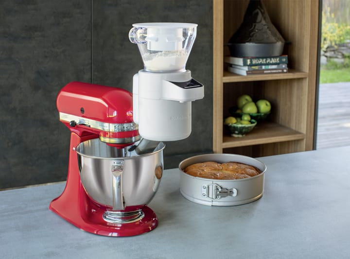 KitchenAid siivilä vaa'alla yleiskoneeseen, White KitchenAid