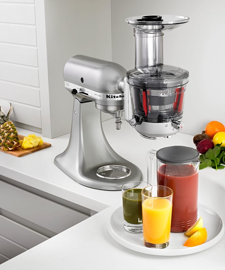 KitchenAid slowjuicer keittiökoneeseen, Silver KitchenAid