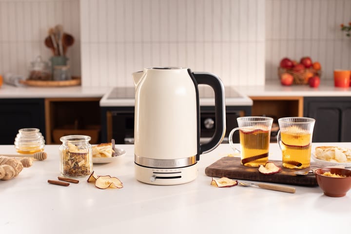 Kitchenaid vedenkeitin lämpötilan säädöllä 1,7 L, Almond cream KitchenAid