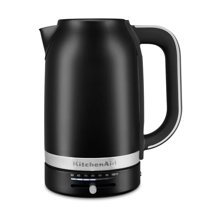 Kitchenaid vedenkeitin lämpötilan säädöllä 1,7 L, Black matte KitchenAid