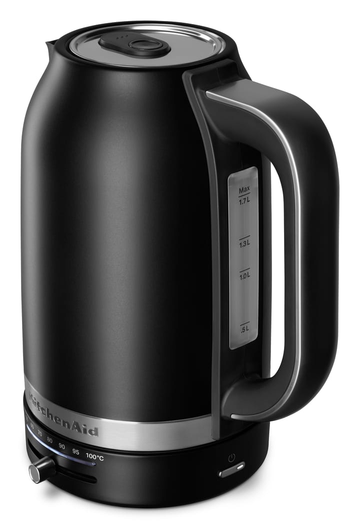 Kitchenaid vedenkeitin lämpötilan säädöllä 1,7 L, Black matte KitchenAid