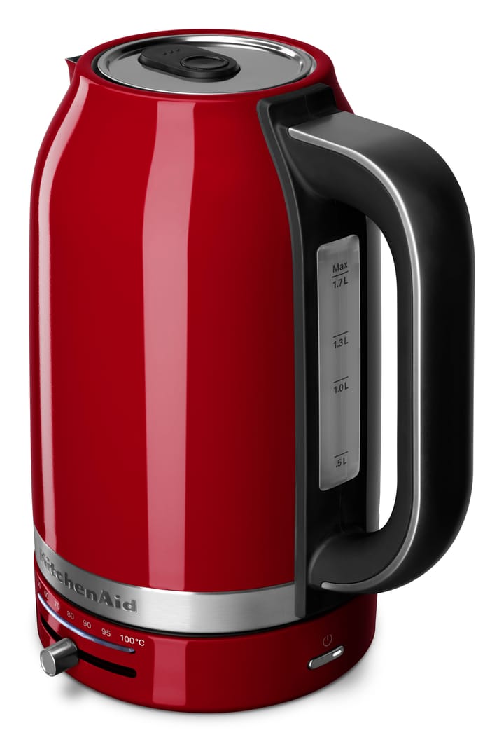 Kitchenaid vedenkeitin lämpötilan säädöllä 1,7 L, Empire red KitchenAid