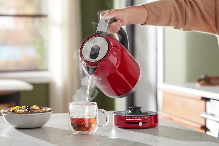 Kitchenaid vedenkeitin lämpötilan säädöllä 1,7 L, Empire red KitchenAid