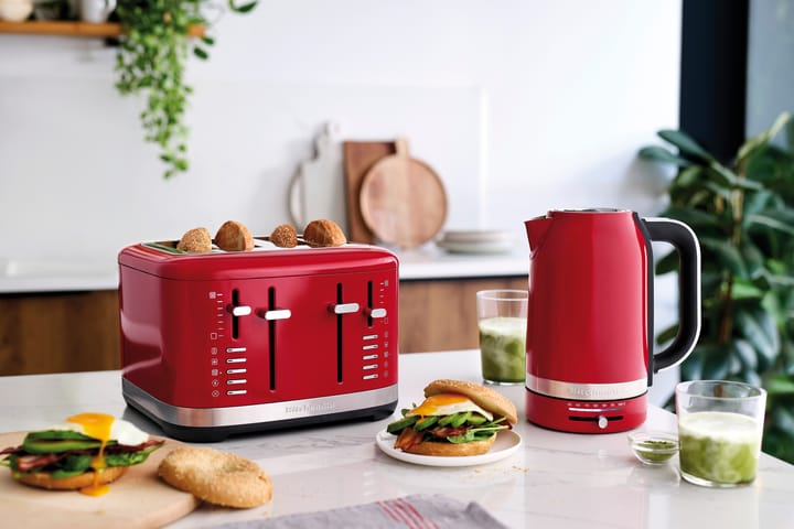 Kitchenaid vedenkeitin lämpötilan säädöllä 1,7 L, Empire red KitchenAid