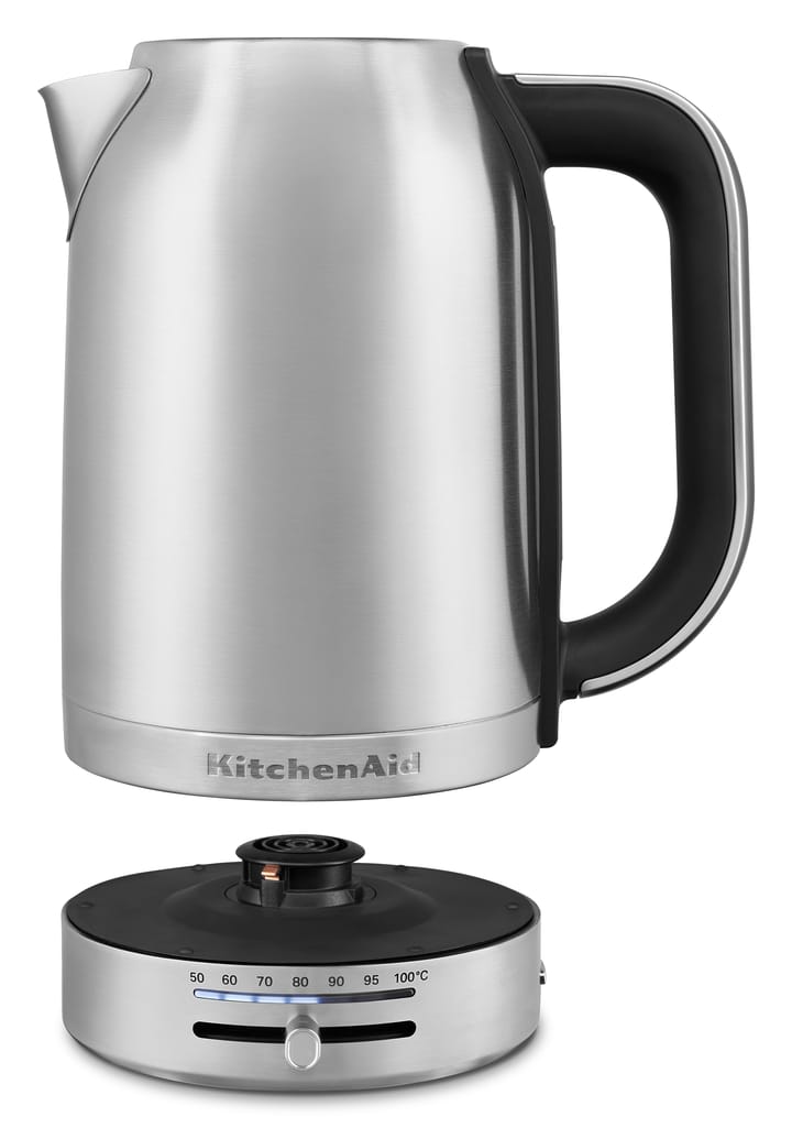 Kitchenaid vedenkeitin lämpötilan säädöllä 1,7 L, Stainless steel KitchenAid