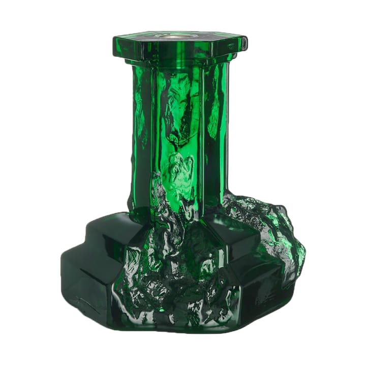 Rocky Baroque -kynttilänjalka 175 mm, Smaragdin vihreä Kosta Boda