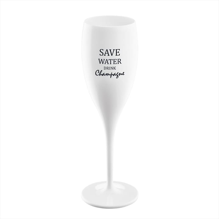 Cheers samppanjalasit 10 cl 6-pakkaus, Save water drink champagne Koziol