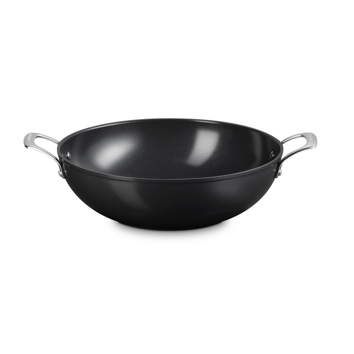 Le Creuset Keraaminen wok-pannu 2 kahvaa 32 cm