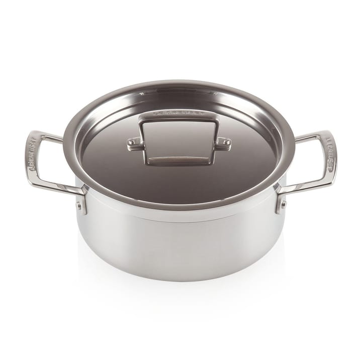 Le Creuset 3-Ply matala kannellinen pata, 3 l Le Creuset