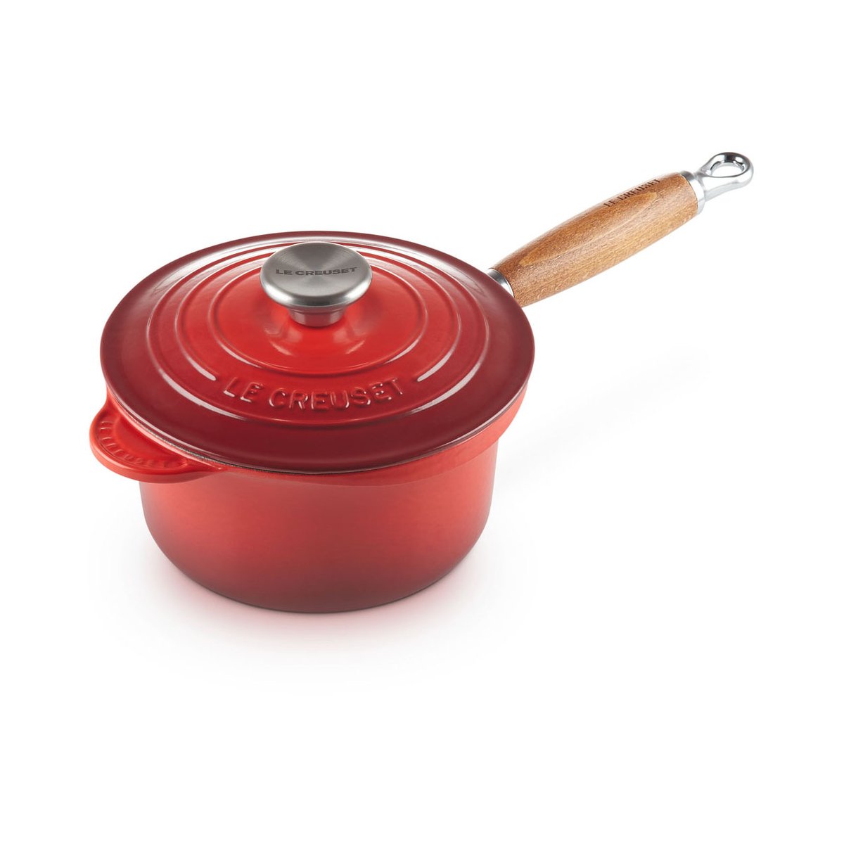 Le Creuset Le Creuset -kattila puukahvalla 1,8 l Cerise