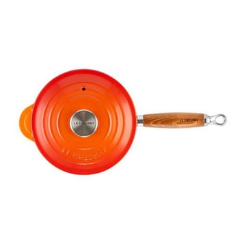 Le Creuset -kattila puukahvalla 1,8 l - Volcanic - Le Creuset