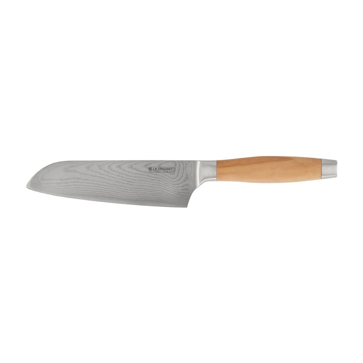 Le Creuset santoku-veitsi oliivipuukahvalla, 18 cm Le Creuset