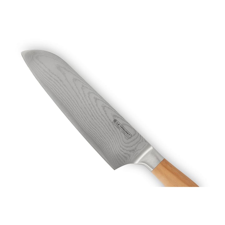 Le Creuset santoku-veitsi oliivipuukahvalla, 18 cm Le Creuset