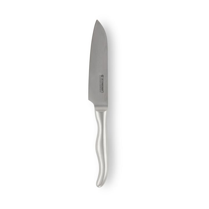 Le Creuset santoku-veitsi teräskahvalla, 13 cm Le Creuset