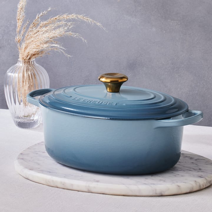 Le Creuset Signature Ovaali pata 4.1 l, Chambray Le Creuset