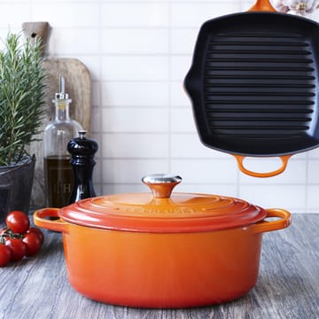 Le Creuset Signature Ovaali pata 4.1 l - Volcanic - Le Creuset