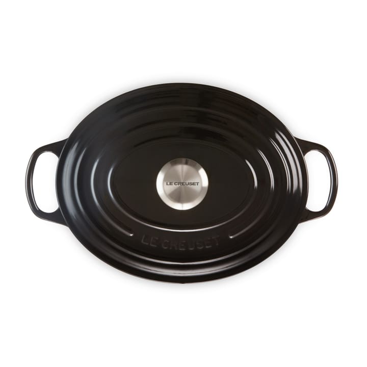 Le Creuset Signature ovaali pata 6,3 l, Black Le Creuset