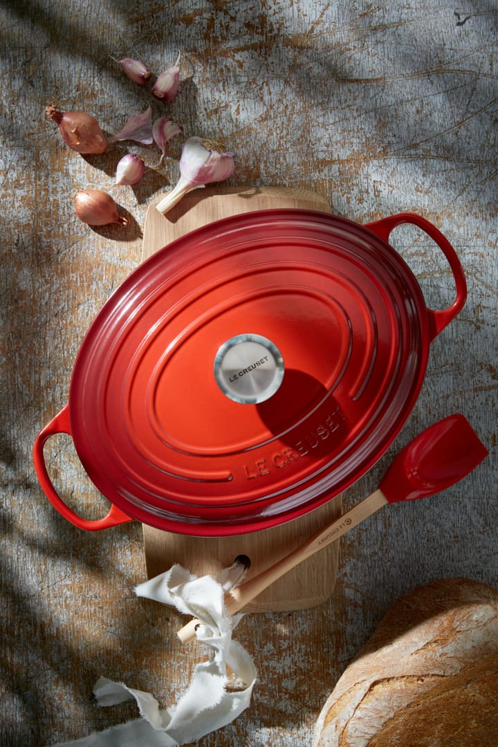 Le Creuset Signature ovaali pata 6,3 l, Cerise Le Creuset