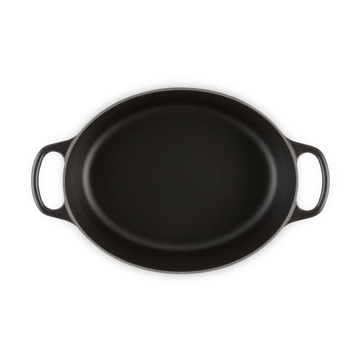 Le Creuset Signature ovaali pata 6,3 l, Matte black Le Creuset