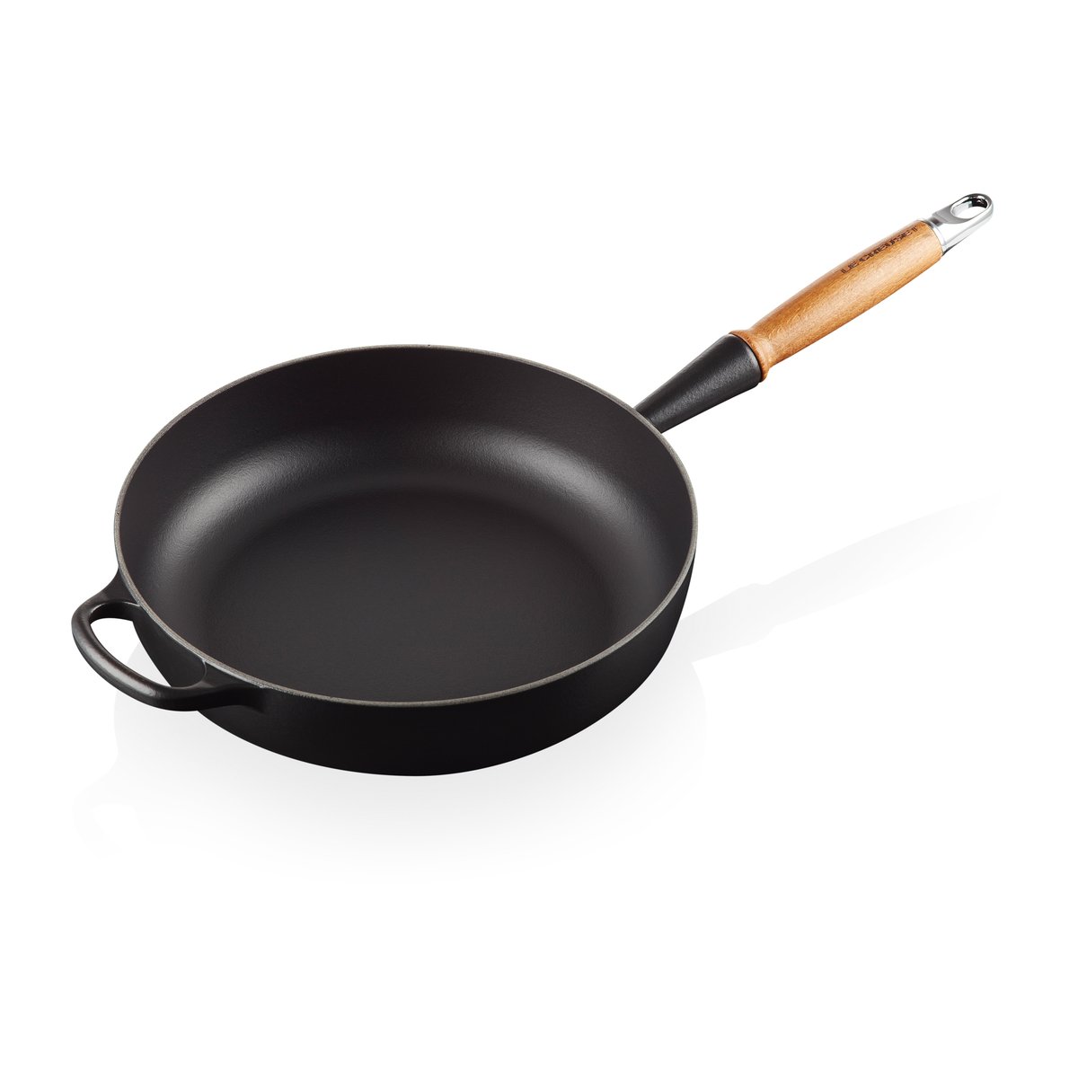 Le Creuset Le Creuset Signature -paistokasari puukahvalla 28 cm Matte Black