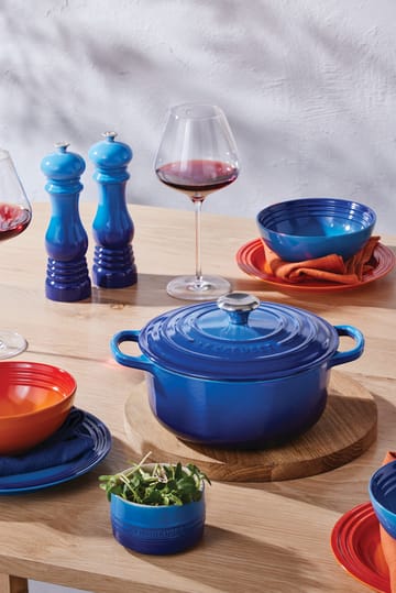 Le Creuset Signature Pyöreä pata 4.2 l - Azure blue - Le Creuset