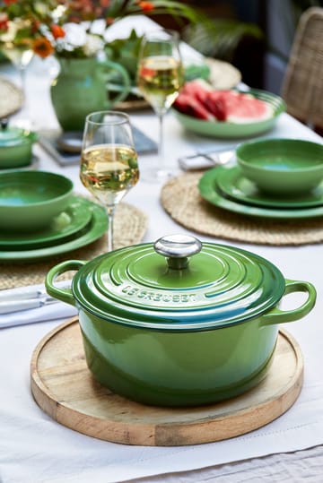 Le Creuset Signature Pyöreä pata 4.2 l - Bamboo Green - Le Creuset