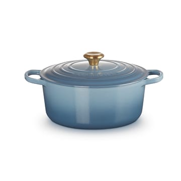 Le Creuset Signature pyöreä pata 6,7 l - Chambray - Le Creuset