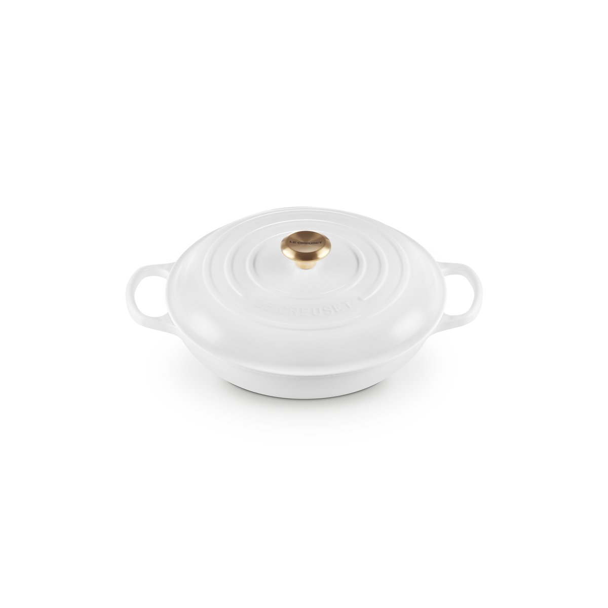 Le Creuset Signature Buffetpata 30 cm Valkoinen