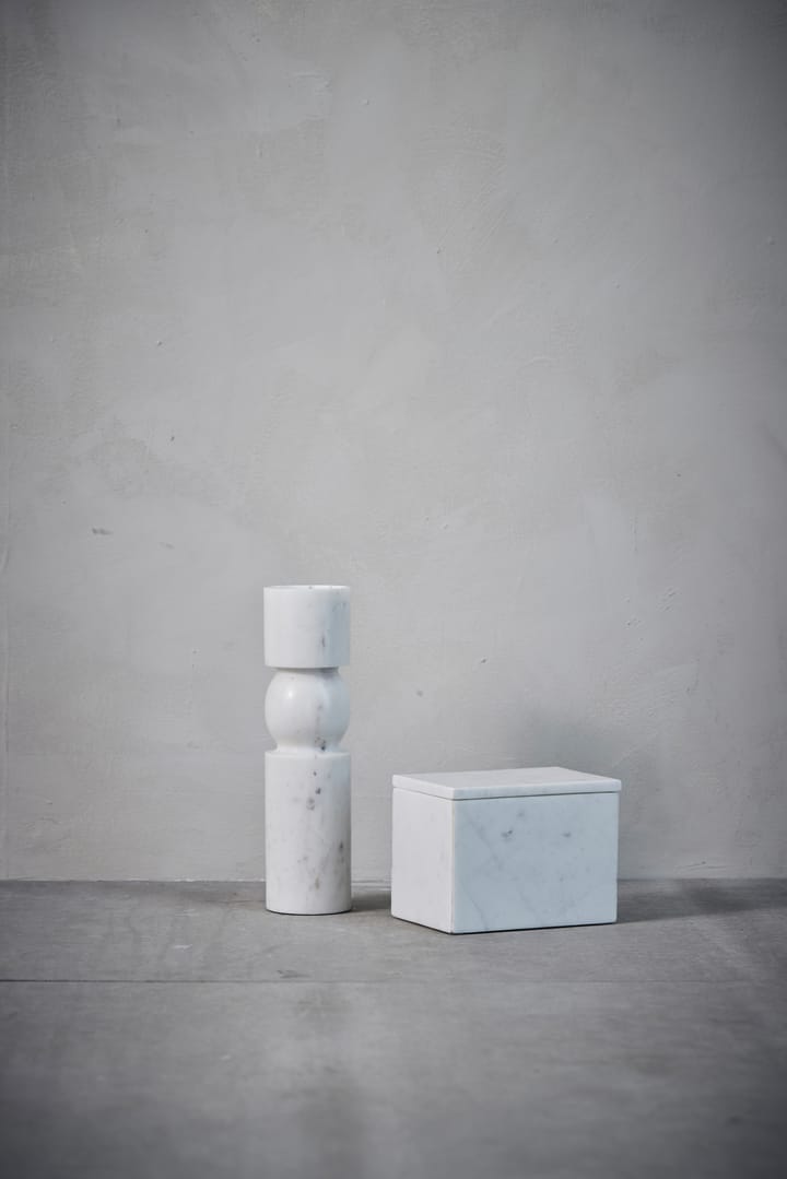 Ellia kynttilänjalka 30 cm, White Lene Bjerre