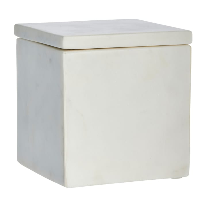 Ellia säilytyslaatikko marmori 12 x 12 cm, White Lene Bjerre