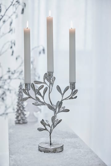 Missia kynttilänjalka 34 cm - Silver - Lene Bjerre