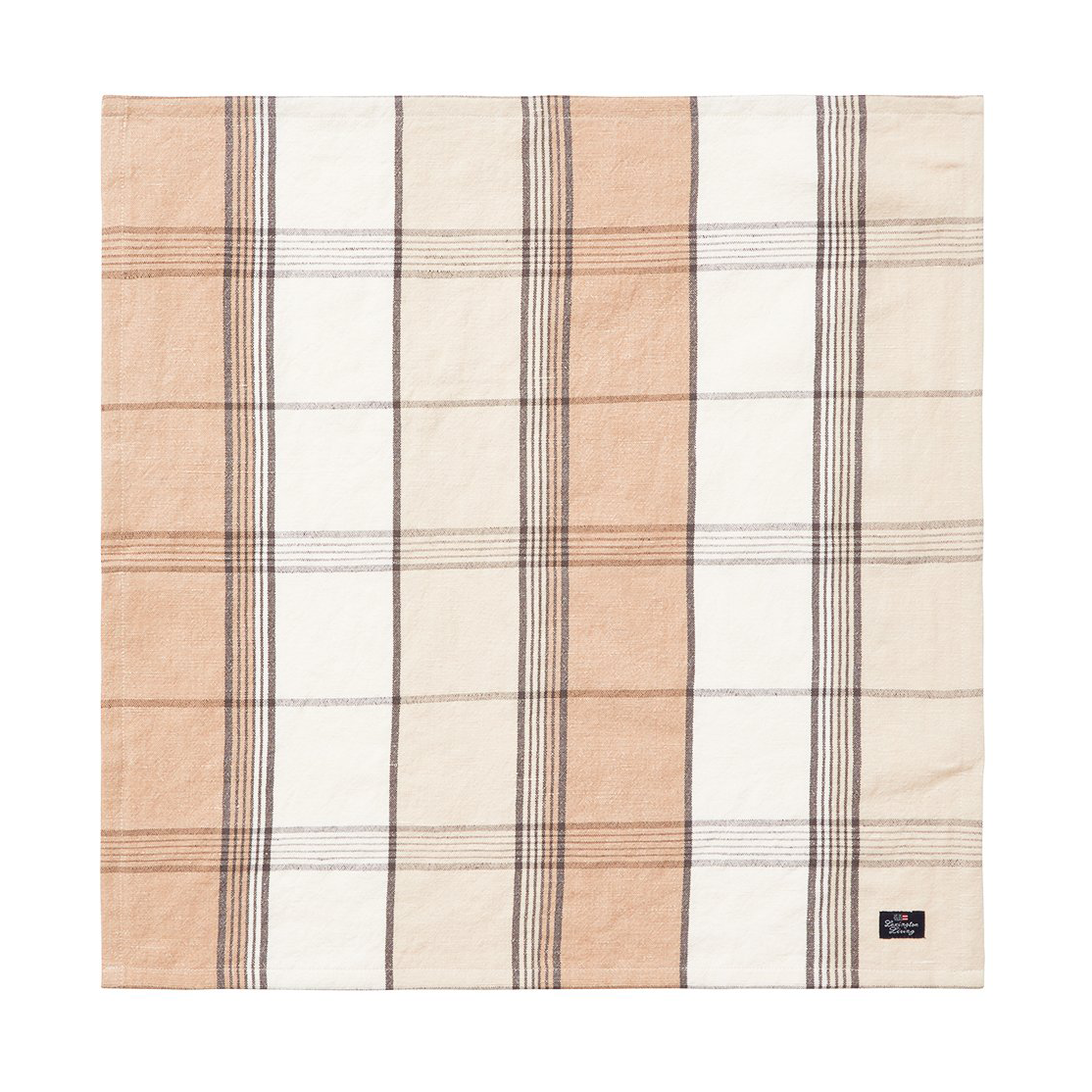 Lexington Checked Linen/Cotton kangasservetti 50×50 cm Beige