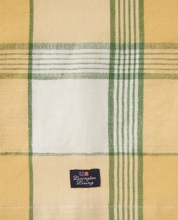 Easter Linen/Cotton keittiöpyyhe 50x70 cm - Yellow-green - Lexington