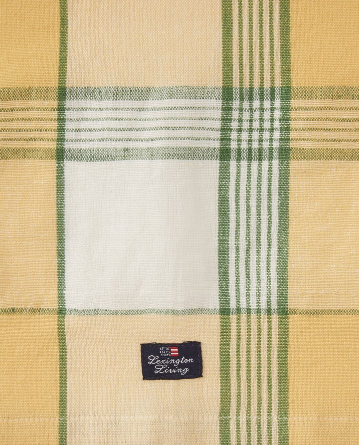 Easter Linen/Cotton keittiöpyyhe 50x70 cm, Yellow-green Lexington