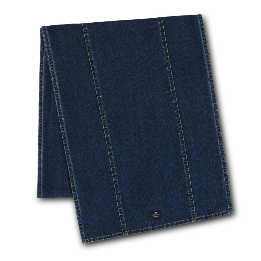 Lexington Icons Denim -kaitaliina 50 x 150 cm Denim blue