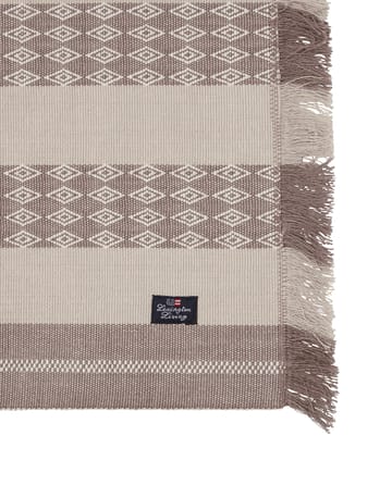 Jacquard raita pöytätabletti 40x50 cm - Beige - Lexington