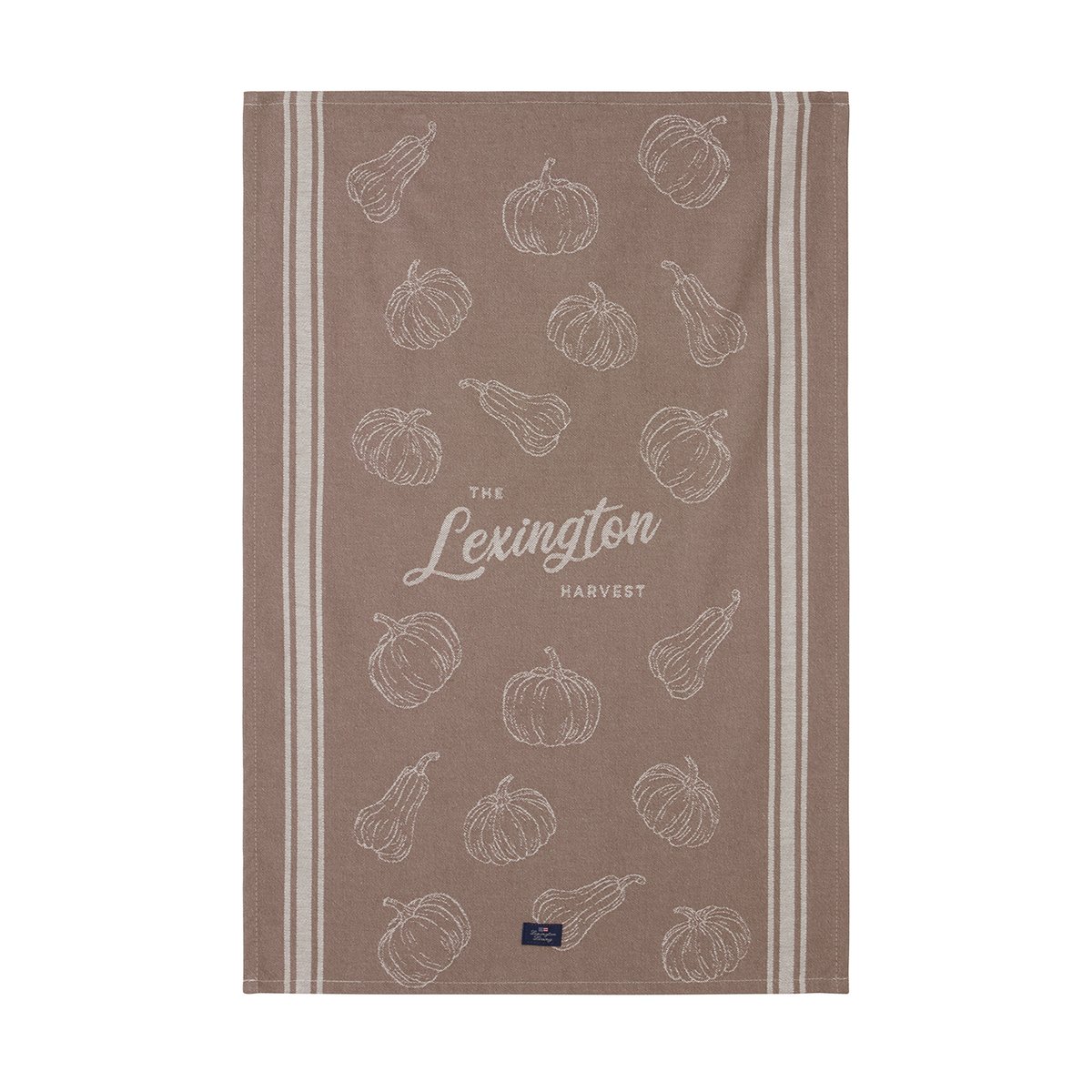 Lexington Orgaaninen puuvilla Jacquard keittiöpyyhe 50x70 cm Brown