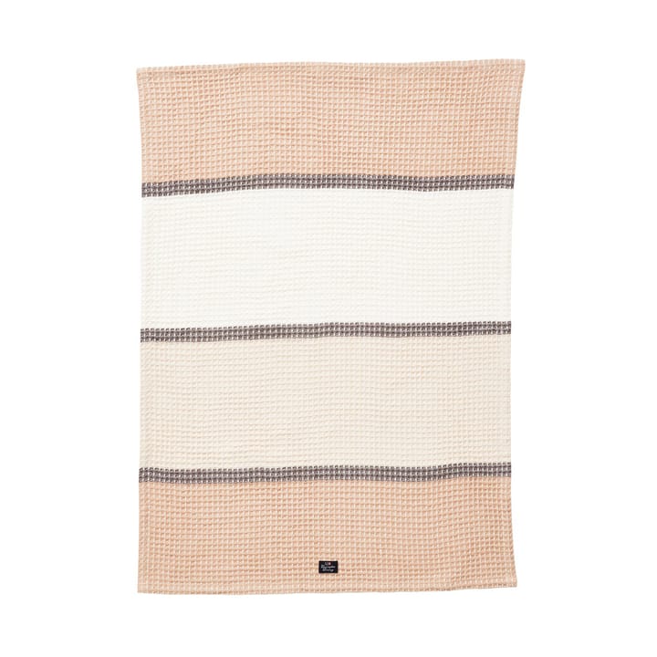 Organic Cotton Waffle keittiöpyyhe 50x70 cm, Beige Lexington